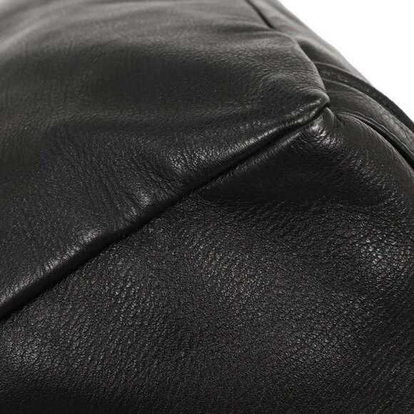 Chanel Black Lambskin Mademoiselle Lock Handbag - Picture 5 of 9